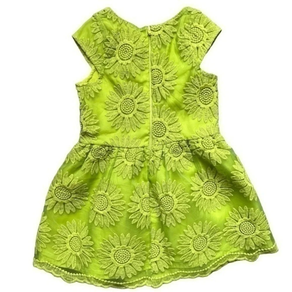 Guess Dress Embroidered Apple Green Size S/4